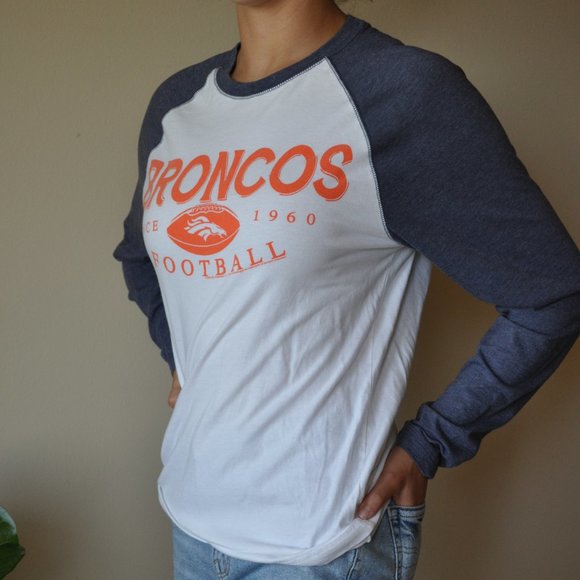 NFL Team Apparel Broncos Long Sleeve Shirt Men M - Picture 4 of 10